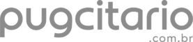 Logo Pugcitario Cinza